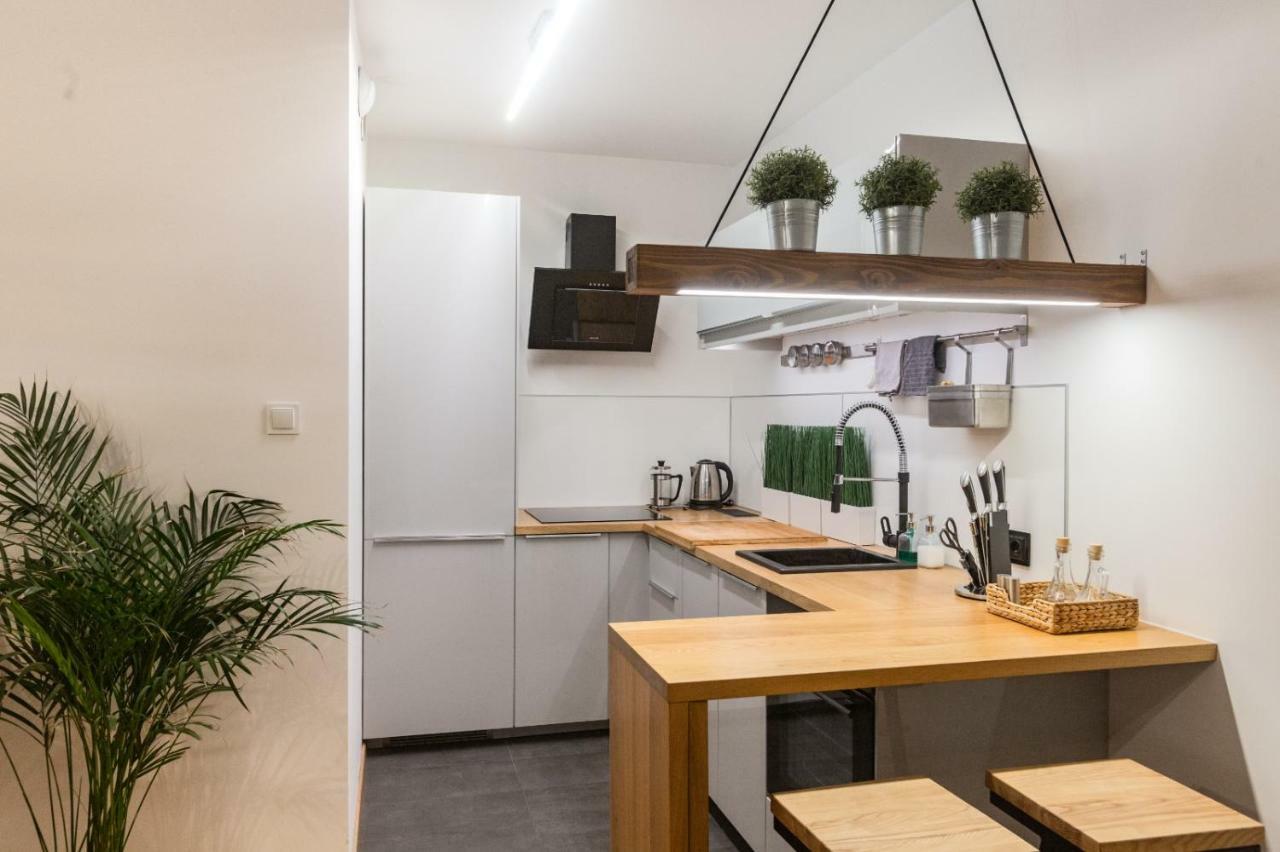 Brzezicki Apartament Centrum กดัญสก์ ภายนอก รูปภาพ
